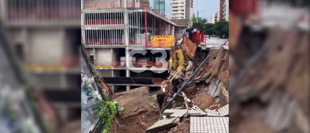 Videos: terrible temporal y personas rescatadas en Córdoba