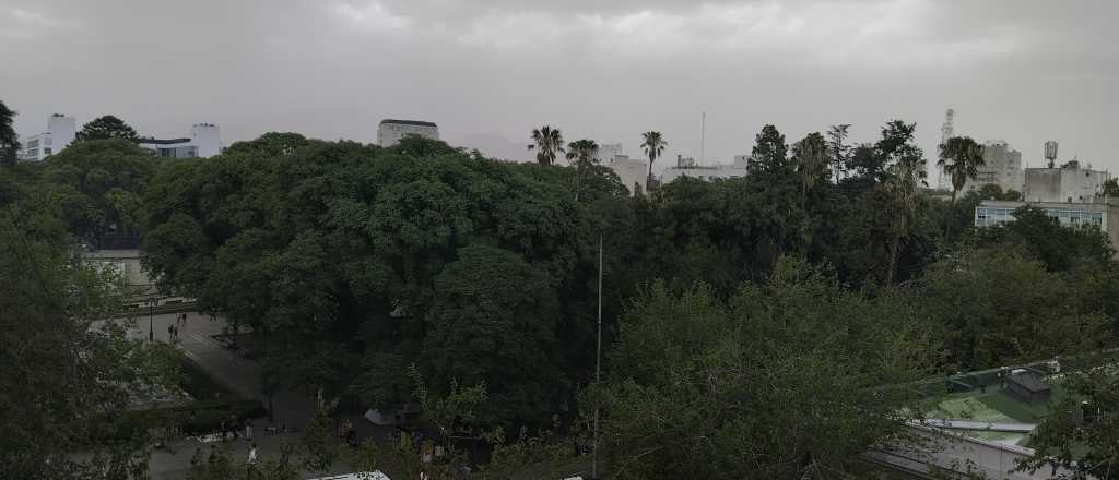 Videos: cayó lluvia y granizo en distintas zonas de Mendoza