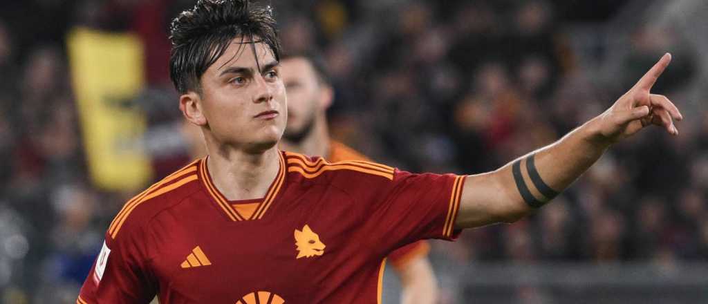 Dybala entró y le dio la clasificación a la Roma a cuartos de final