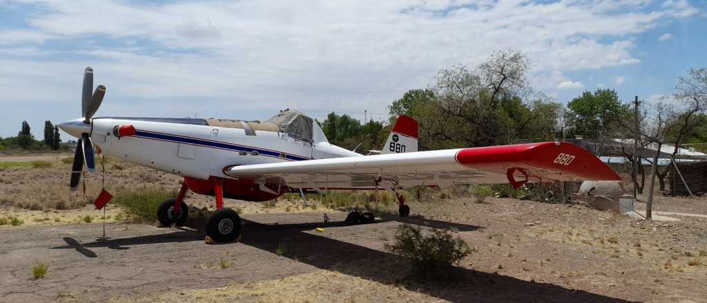 Este es el avión que ahora tiene Mendoza para combatir incendios