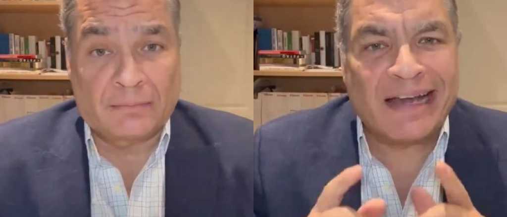 Rafael Correa le pidió a Noboa que "no ceda" ante las bandas criminales