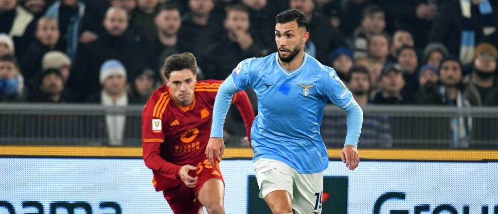 La Lazio de Castellanos eliminó a la Roma de Dybala y Paredes