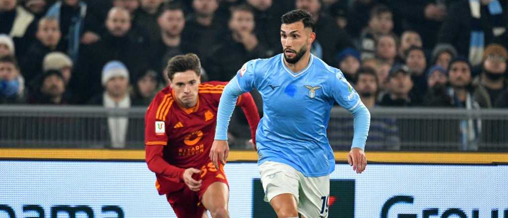 La Lazio de Castellanos eliminó a la Roma de Dybala y Paredes