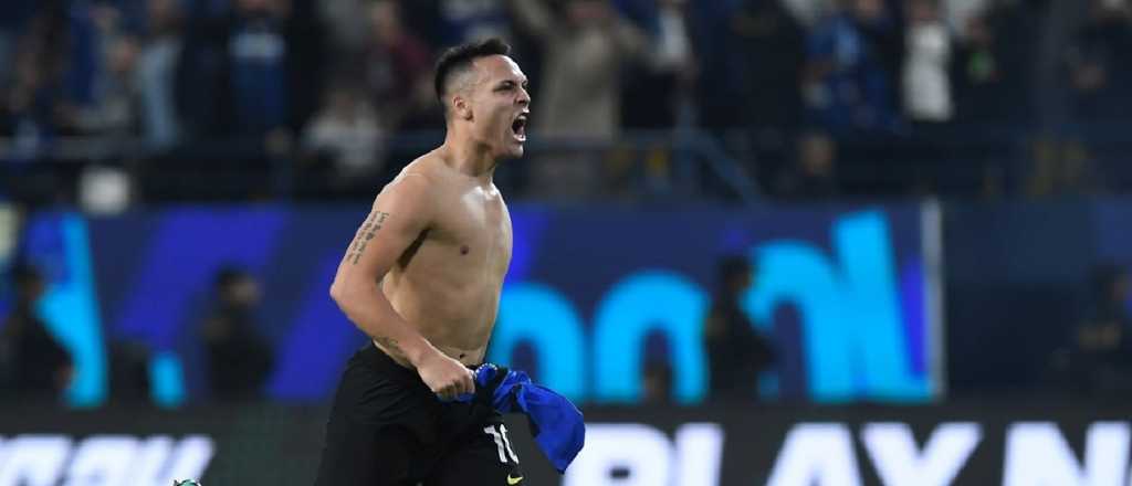 Lautaro se vistió de héroe y el Inter es campeón de la Supercopa de Italia