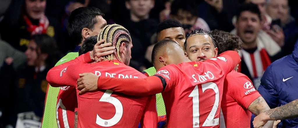 El Atleti del Cholo venció al Sevilla y está en semis de la Copa del Rey