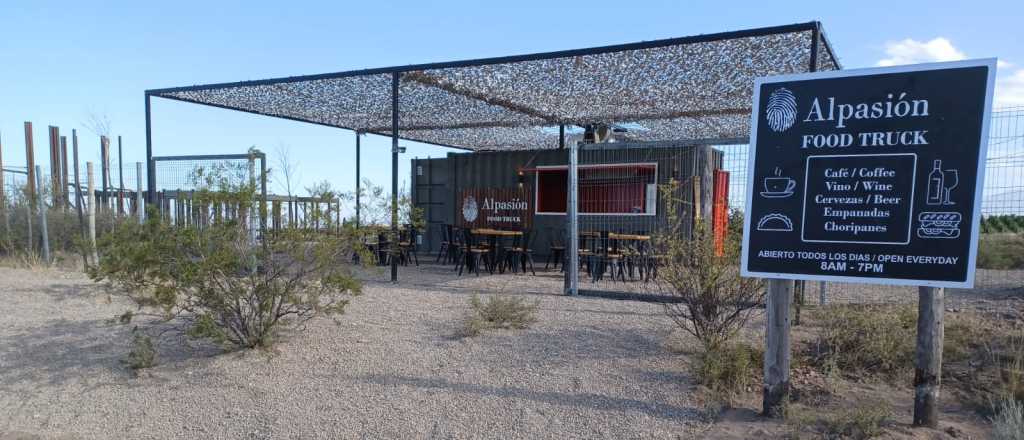 Una bodega top de Tunuyán abrió un food truck apto para todo público 