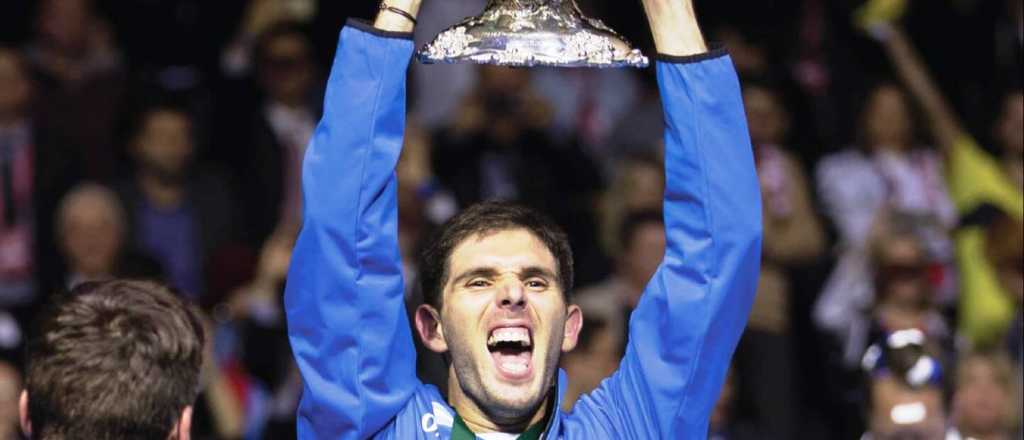 Se retira Federico Delbonis, héroe en la Copa Davis 2016