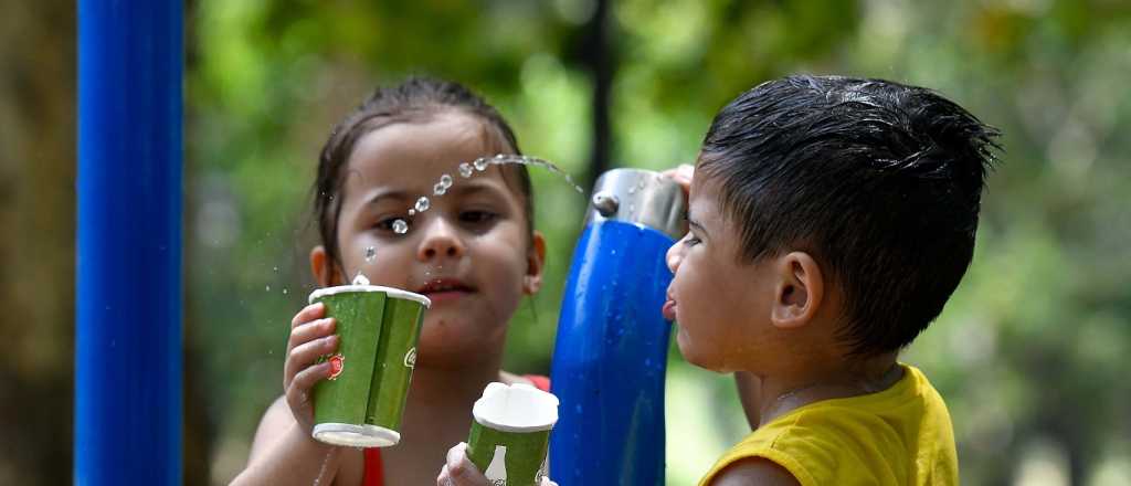 Calor agobiante con 45,2 grados, esa fue la máxima en una provincia