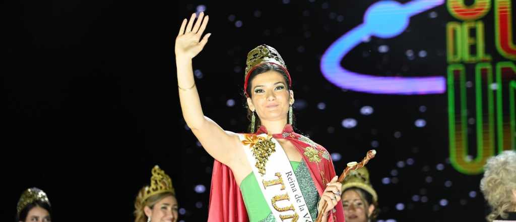 Tunuyán coronó a Isis Guillén Godoy como su nueva reina departamental