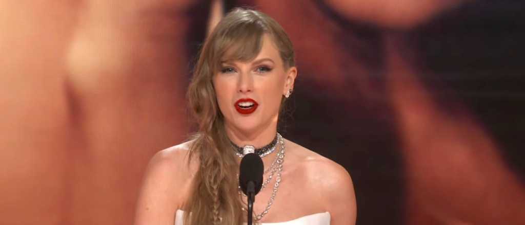 Taylor Swift ganó su 13º Grammy y anunció su nuevo álbum