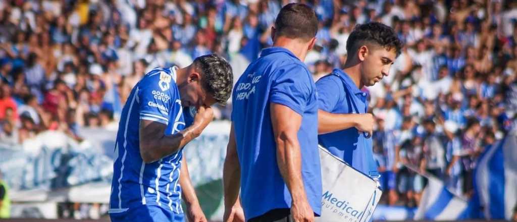 El Tomba sufre por López Muñoz: se desgarró y es duda para la Libertadores