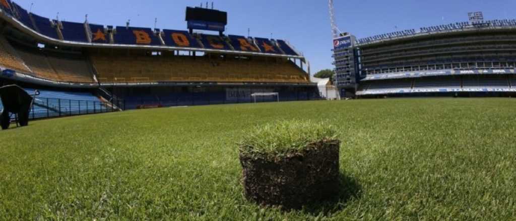 Tras el resembrado del césped, Boca vuelve a la Bombonera