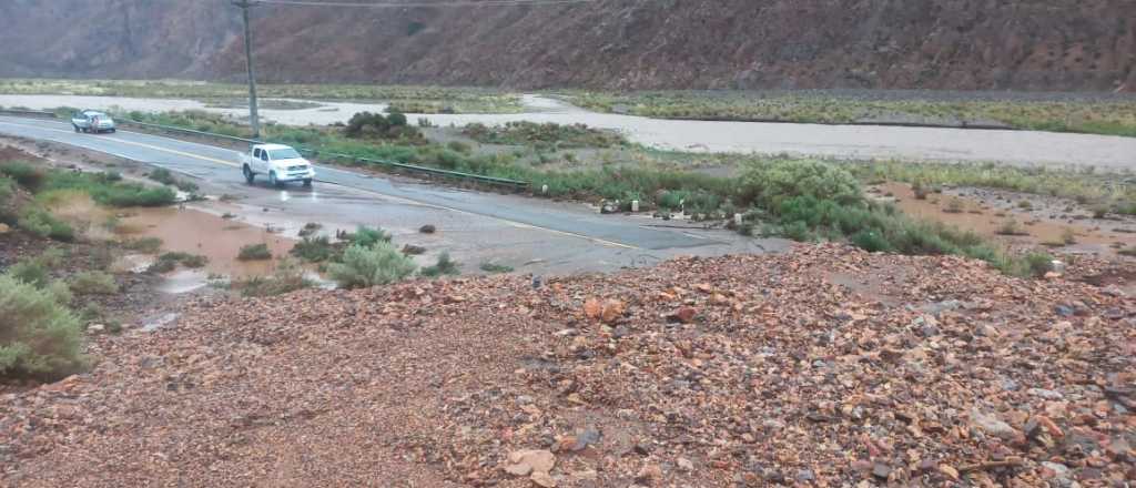 Otra vez, aludes en la ruta hacia Chile: piden precaución