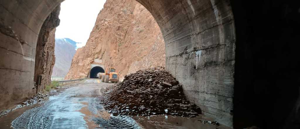 Liberaron el tránsito en la Ruta 7 tras el alud