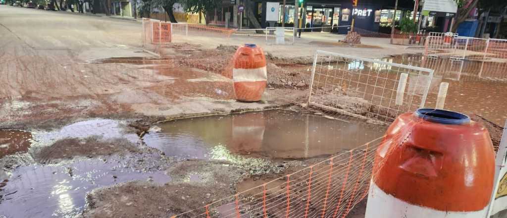 Por demoras en obras del Centro, evalúan sancionar a una empresa