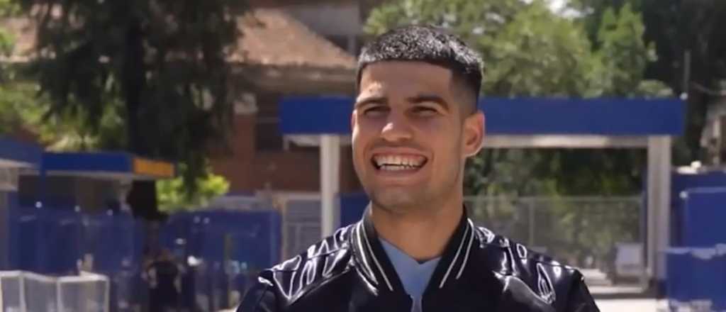 Carlos Alcaraz visitó un ícono del fútbol argentino previo al Argentina Open