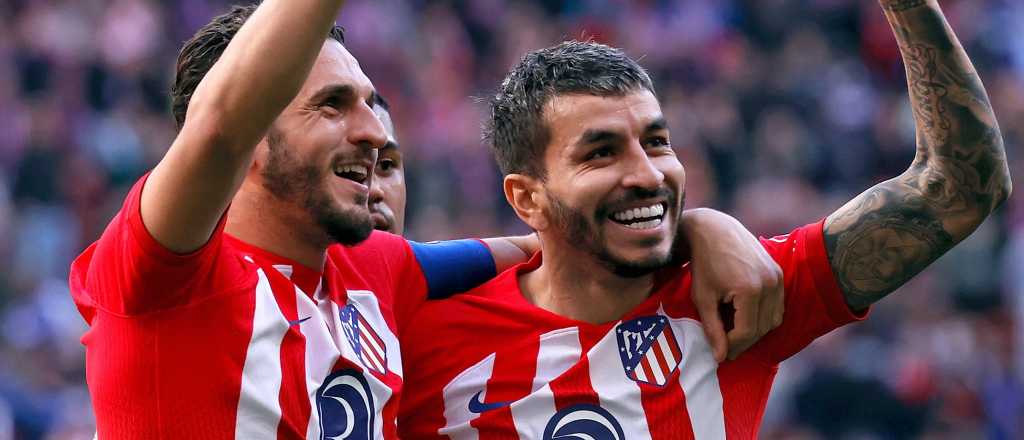 Video: doblete y asistencia de Correa en la goleada del Atlético