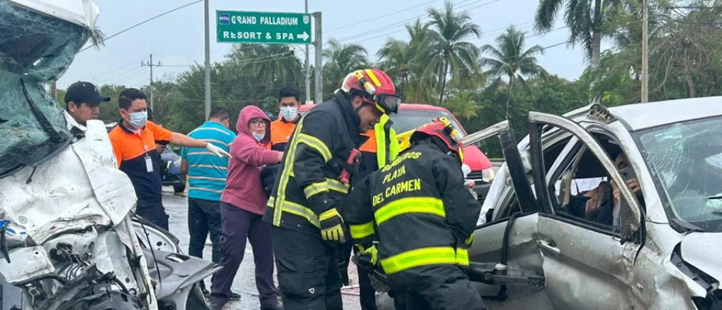 Identificaron a los cinco argentinos fallecidos en el choque en México