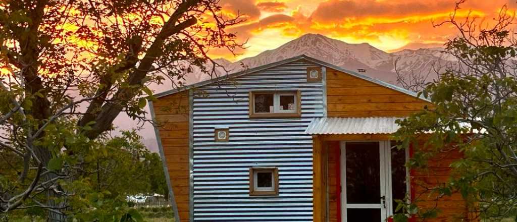 Cómo es la tiny house que es furor en el Valle de Uco