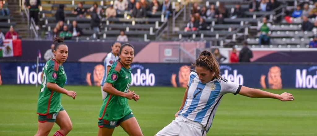 Argentina empató con México en el debut de la Copa de Oro