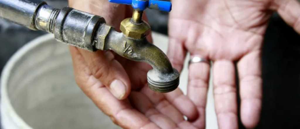 Anuncian corte de agua en un departamento del Sur para esta semana