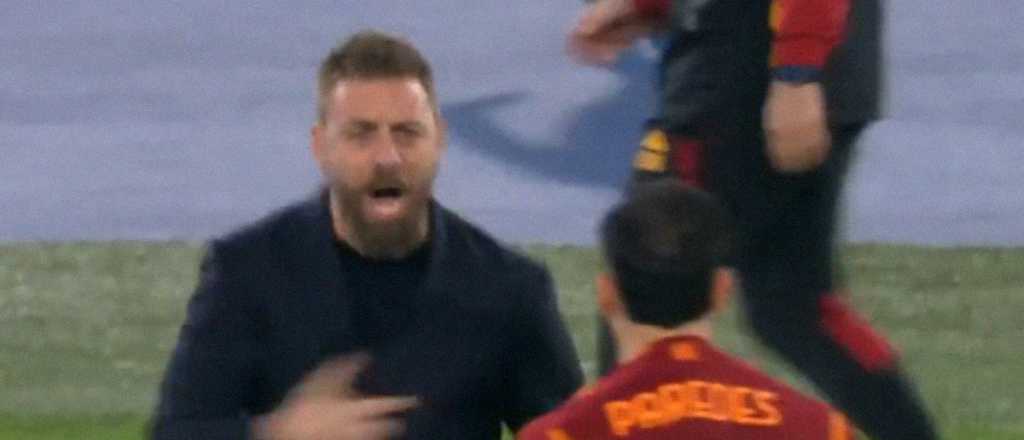 "¡A lo Boca!": el festejo de Paredes y De Rossi en el triunfo de la Roma