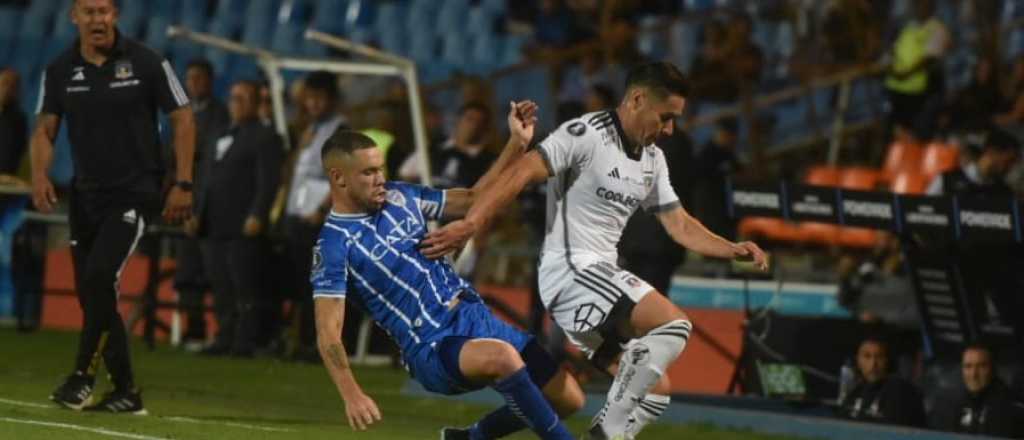 Godoy Cruz mereció más, pero cayó ante Colo Colo en su debut en la Libertadores