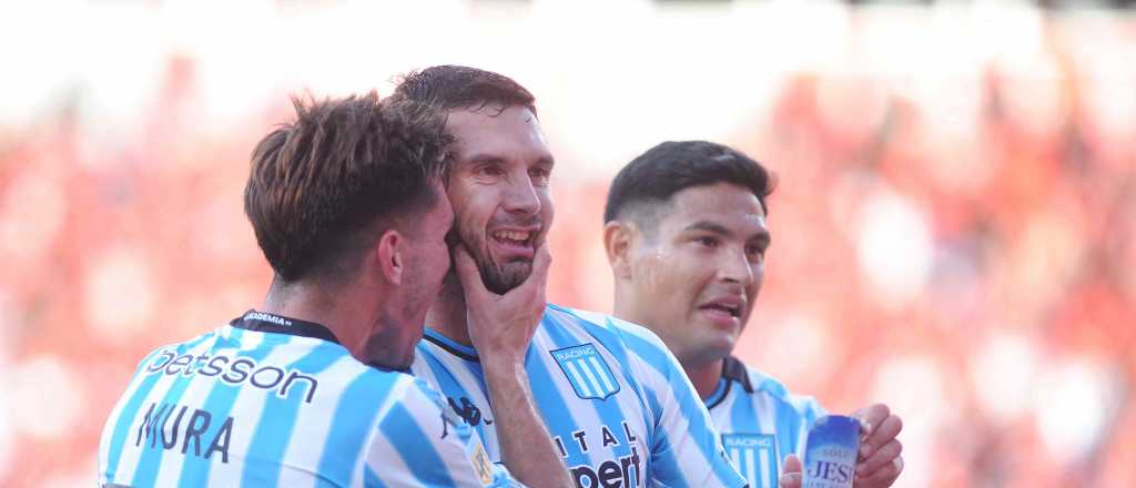 Racing dio el golpe y venció a Independiente en el Clásico de Avellaneda