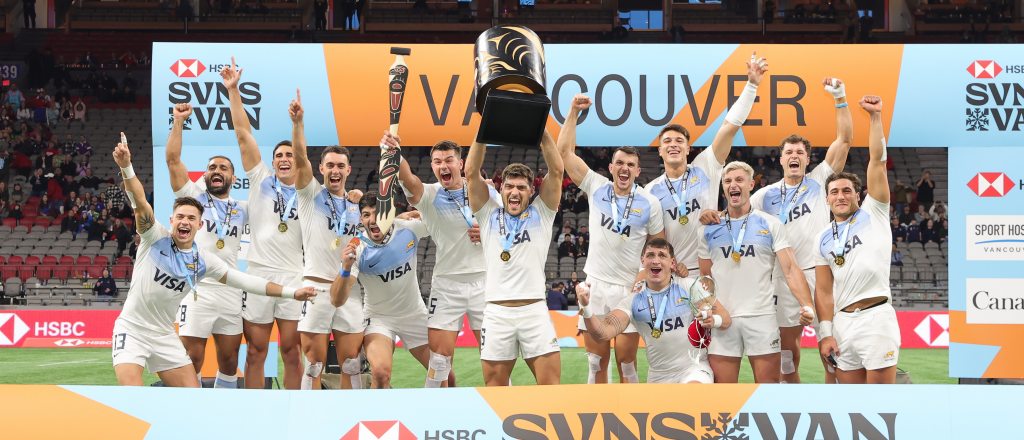 Los Pumas 7 son tricampeones del Seven de Vancouver