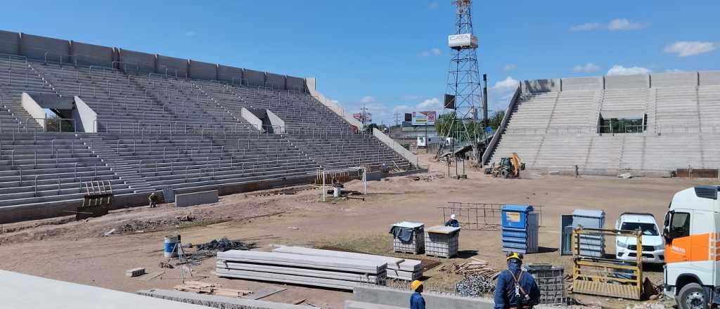 Videos: así avanzan las obras en el estadio del Tomba