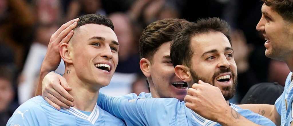 El City de Julián lo dio vuelta y festejó en el clásico ante el United