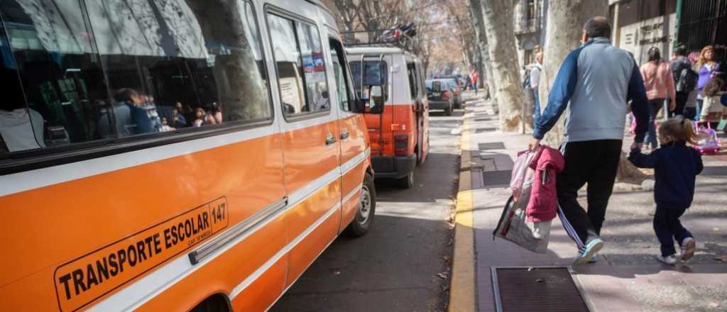 Fuerte caída de las contrataciones de transportes escolares