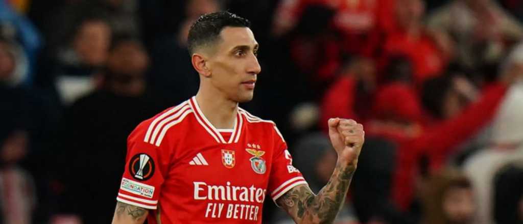 Con gol de Di María, Benfica y Rangers empataron en un partidazo