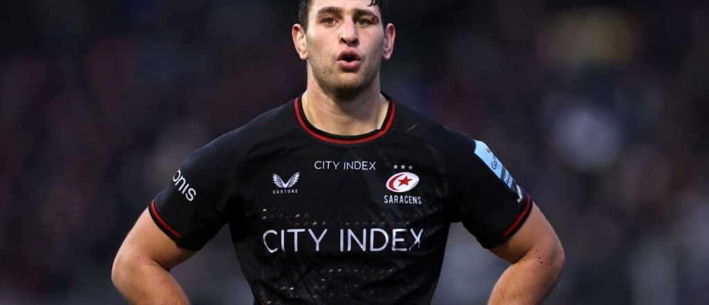 El mendocino Juan González renovó con Saracens de Inglaterra