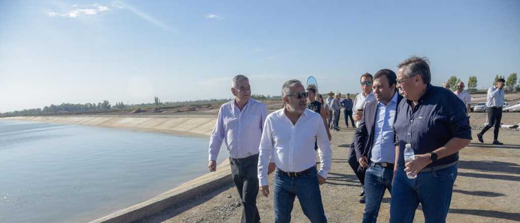 Cornejo y Marinelli inauguraron una obra clave de $2.600 millones