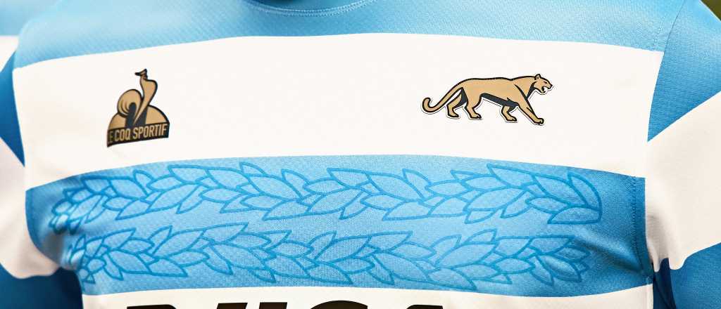 Con cambio de marca, así es la nueva camiseta de Los Pumas