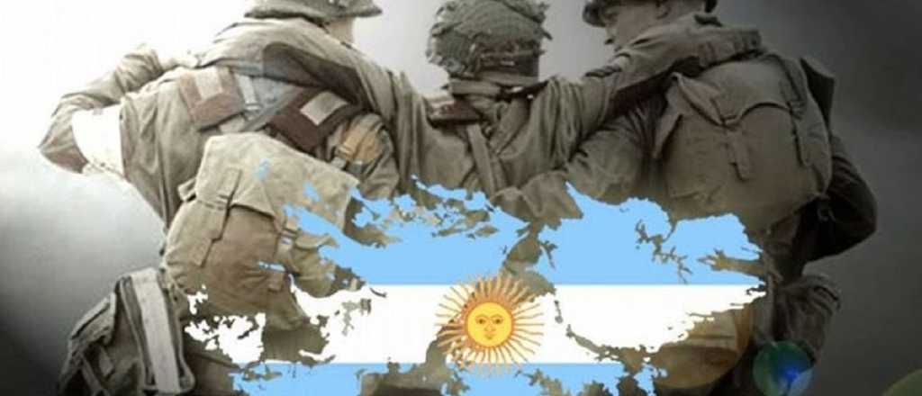 Papelón: la foto de Malvinas que posteó Caputo es de una serie yankee