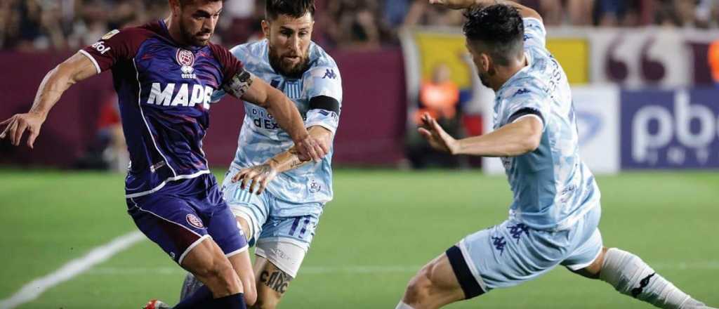 Racing - Lanús y otros tres partidos en la continuidad de la fecha 13