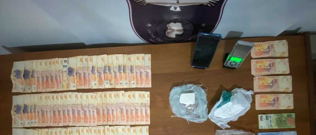 Secuestro de droga y detenidos en San Martín, Godoy Cruz y Tupungato