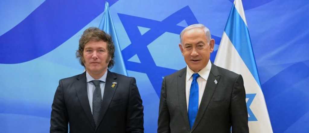 Milei anunció un memorándum con Israel