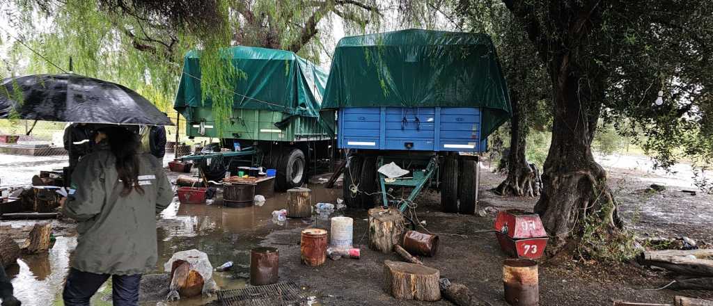 Las crueles imágenes de la explotación laboral en una finca de San Martín