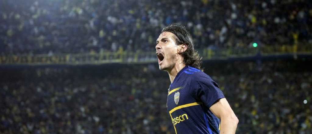 Boca le ganó al Tomba con gol de Cavani y jugará con River