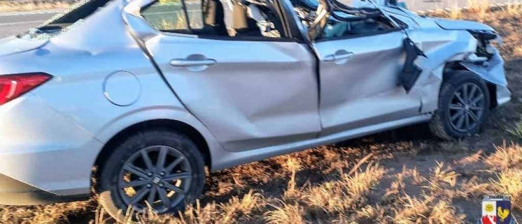 Chocaron de atrás a un camionero mendocino en San Luis