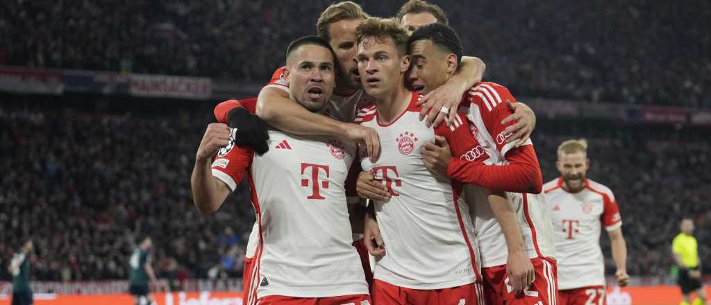 Bayern Múnich venció al Arsenal y está en semifinales