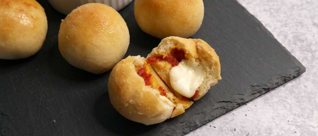 Bolitas de pizza, fáciles y ricas