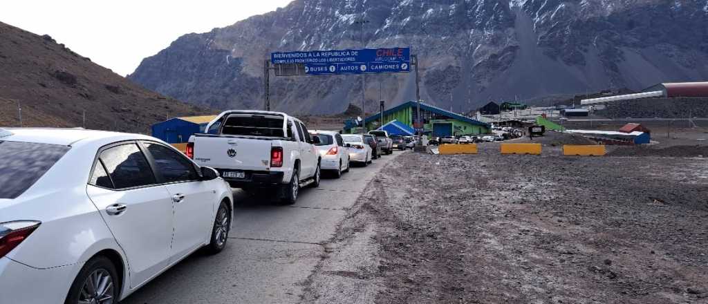 Más de cuatro horas de demora para cruzar a Chile