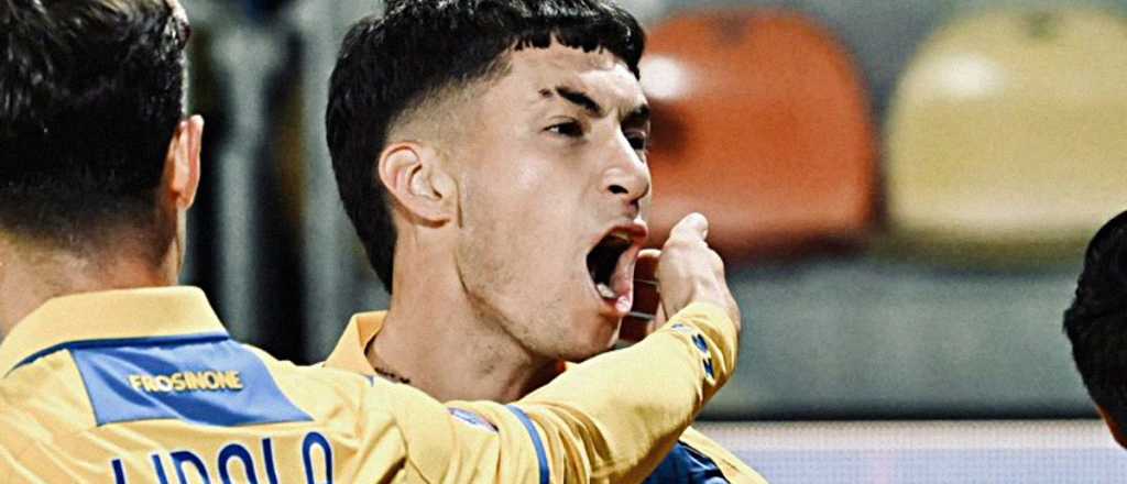 Video: gol de Matías Soulé en un triunfo vital de Frosinone