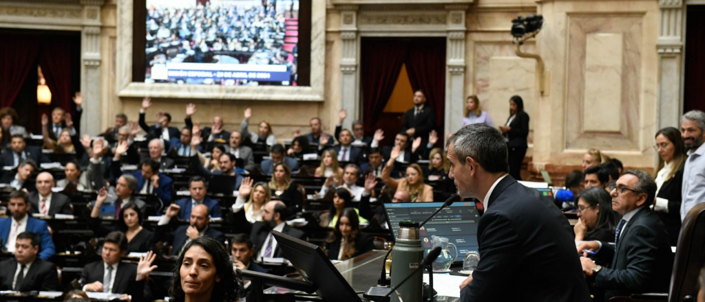 Casi 24 horas después, Diputados dio media sanción a la Ley Bases