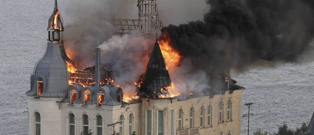 Rusia atacó el sur de Ucrania y destruyó el "castillo de Harry Potter"