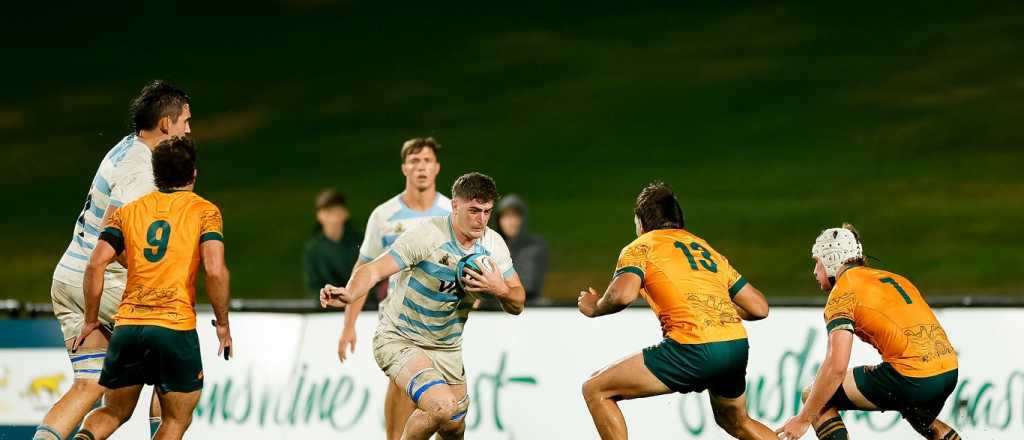 Debut y triunfazo de Los Pumitas en el Rugby Championship M20